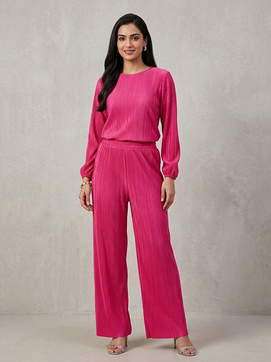 Textured Wrinkle Co-Ord Set