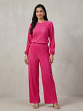 Textured Wrinkle Co-Ord Set