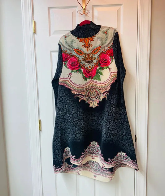 Rose Printed Co-Ord Set