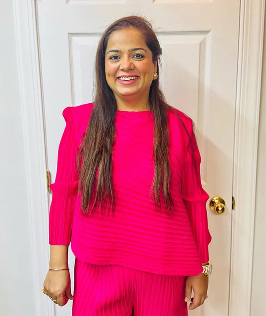 Textured Wrinkle Co-Ord Set