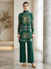 deep teal green