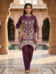 Designer Wrinkled  Co-Ord Set